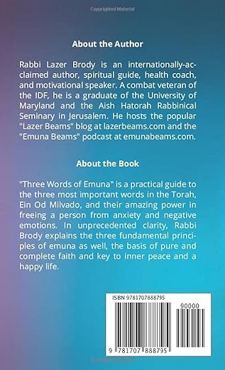 3 WORDS OF EMUNAH