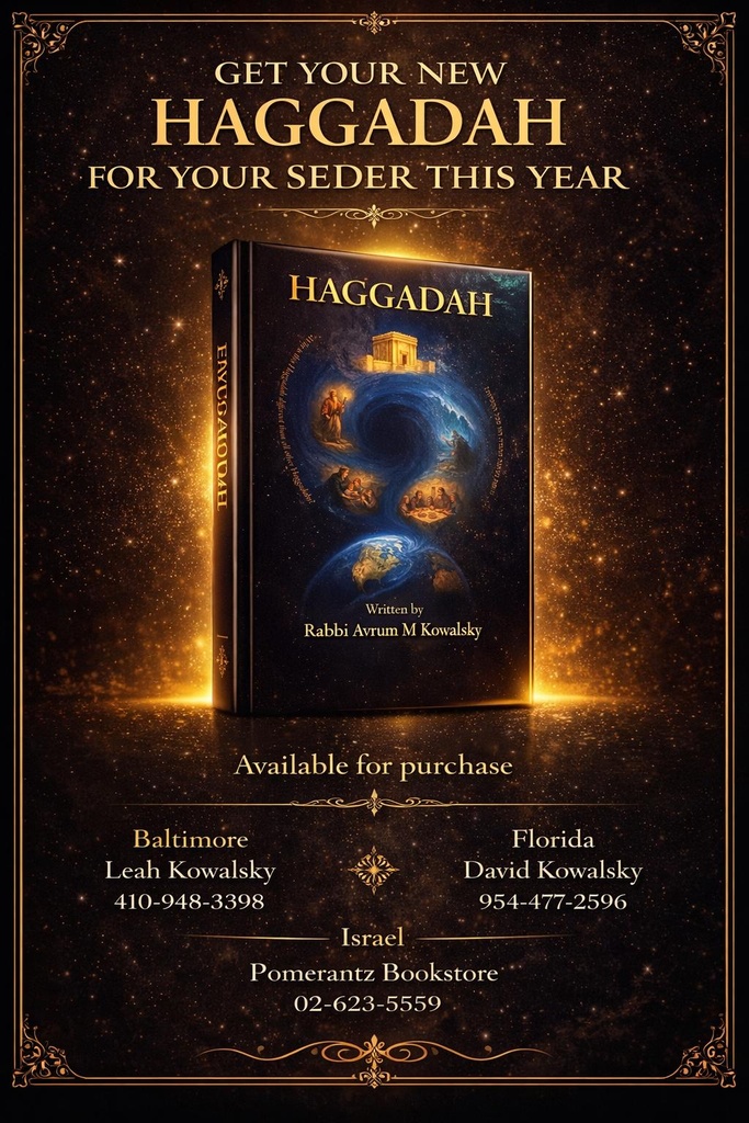 The Haggadah Of Pesach By Rabbi Avrum M Kowalsky 