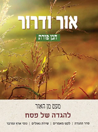 אור ודרור / הגדה של פסח / חנן פורת