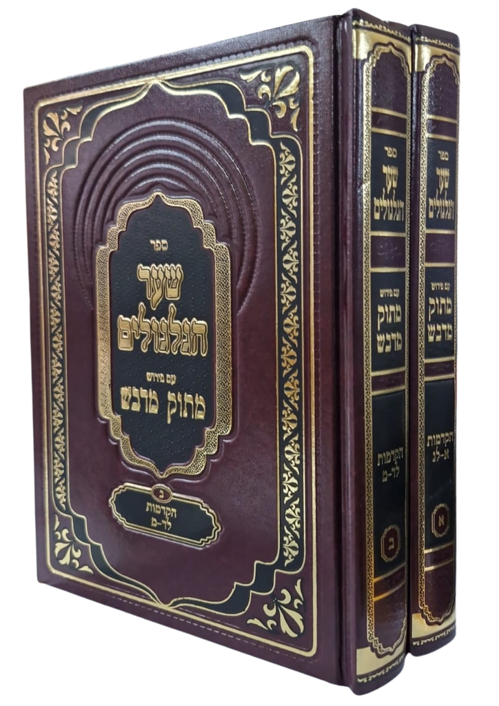 שער הגלגולים | סט 2 כרכים | עם ביאור מתוק מדבש
