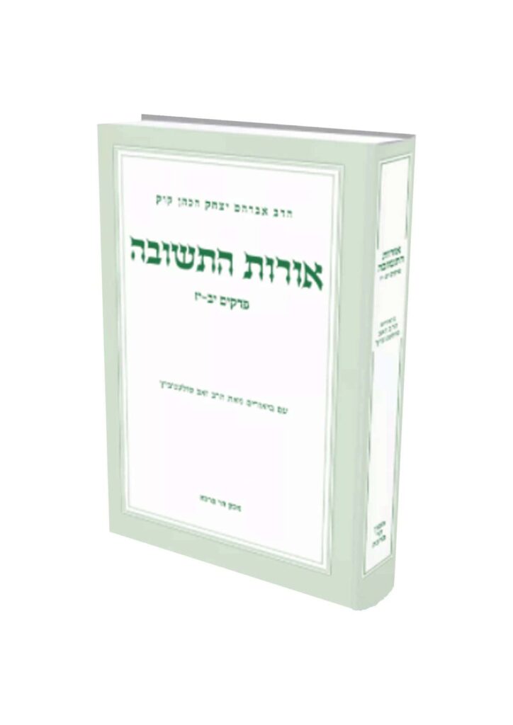אורות התשובה | חלק ב | פרקים יב-יז | לראי״ה קוק | עם ביאור הרב ׳סולטנוביץ 