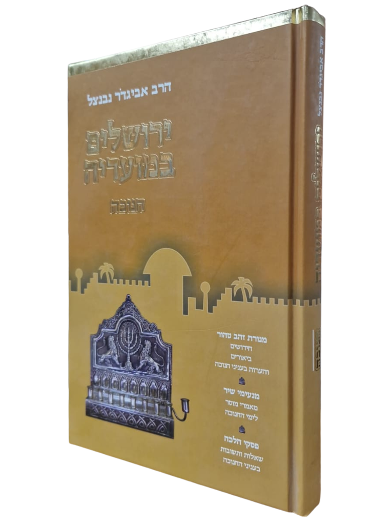 חנוכה / ירושלים במועדיה / הרב אביגדר נבנצל