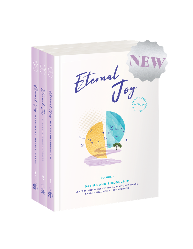 Coming Soon | Eternal Joy - Marriage & Relationship Advice from the Lubavitch Rebbe | 3 Volume Set