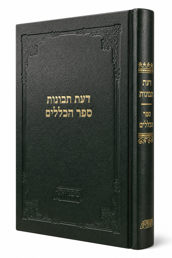 דעת תבונות - ספר הכללים | חלק א בסדרת כתבי רמח"ל