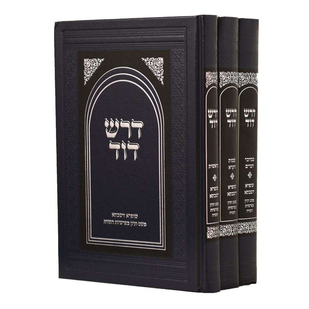 דרש דוד על התורה | סט 3 כרכים