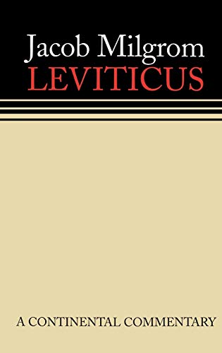 Leviticus (Continental Commentary) (Continental Commentaries)