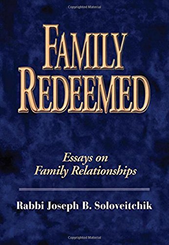Family Redeemed: Essays on Family Relationships | Meotzar Horav Series 