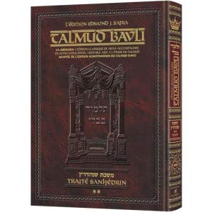Sanhedrin – Partie 2 (42b–84a) | Édition française du Talmud | Grand format