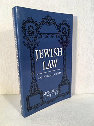 Jewish Law: An Introduction