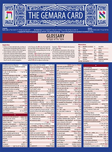 The Gemara Card (English and Aramaic Edition)