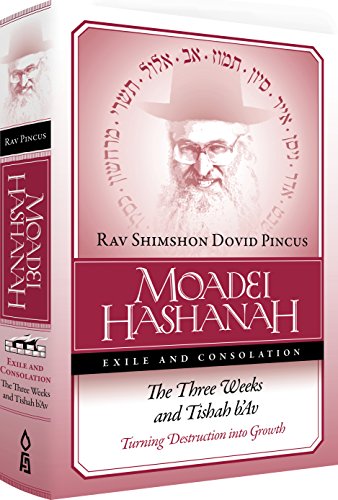 Moadei Hashanah - Exile and Consolation- The Three Weeks and Tisha B'Av
