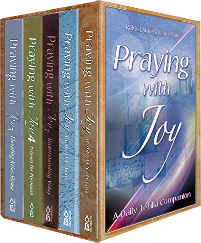 Praying With Joy | Boxed set 5 volumes | A Daily Tefilla Companion