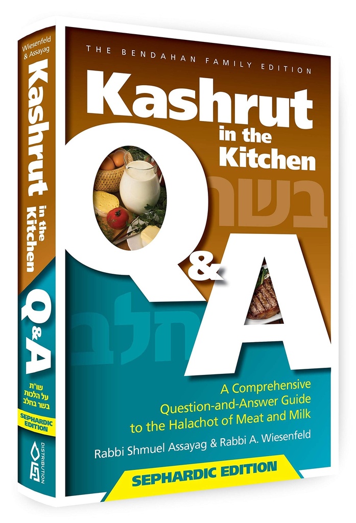Out of Print | Kashrut in the Kitchen - Sephardic Edition:A Comprehensive Question-and-Answer Guide to the Halachot of Meat and Milk