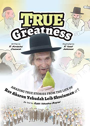 True Greatness:Amazing True Stories From The Life Of Rav Aharon Yehudah Leib Shteinman ,ZTL