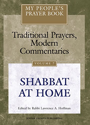 My People's Prayer Book Vol 7: Shabbat at Home