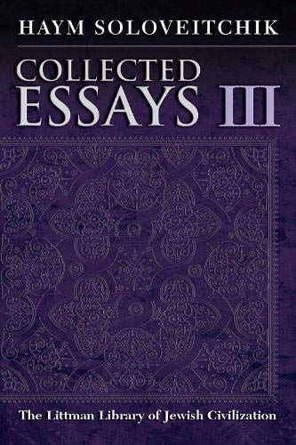 Collected Essays: Volume III (Jewish Cultural Studies)