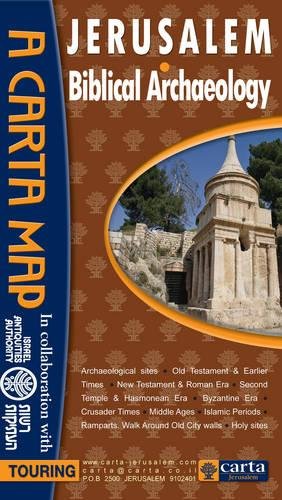 Jerusalem A Carta Map: Biblical Archaeology