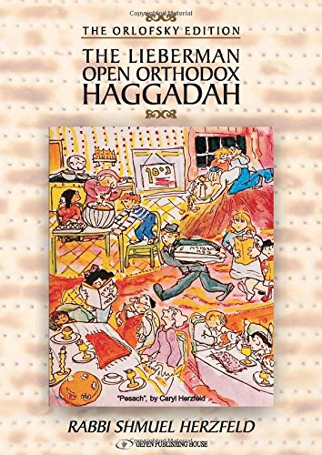 The Lieberman Open Orthodox Haggadah (English and Hebrew Edition)