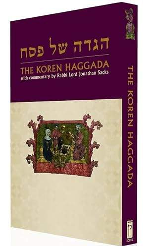 The Jonathan Sacks Haggadah | Bilingual Edition | Soft Cover | Family Edition 