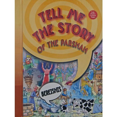 Sefer Bereishis | Tell Me the Story of the Parshah Series | Plastic Covered Pages