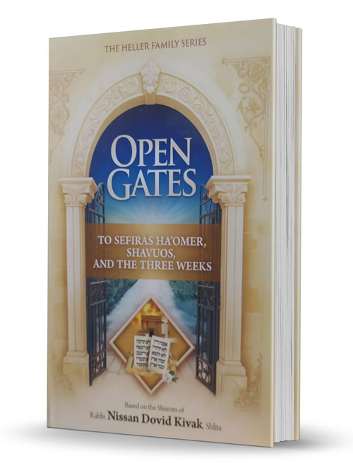 Open Gates to Sefiras Ha’Omer, Shavuos, and the Three Weeks 