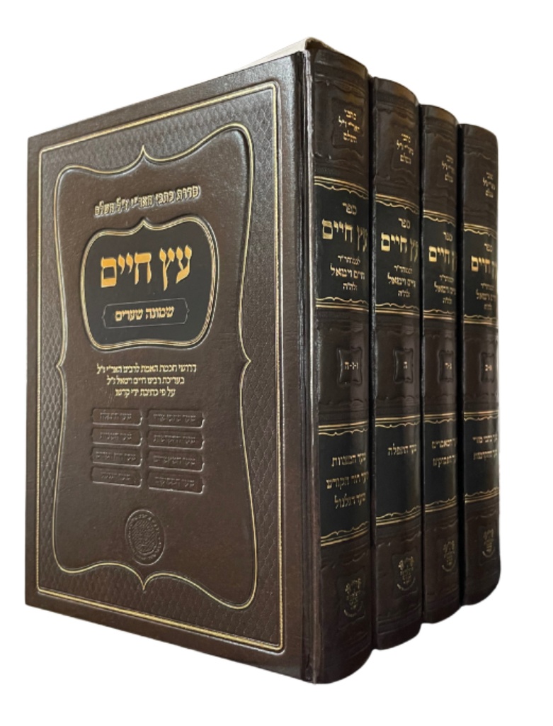 מבצע! עץ חיים - מבואר | מכון אהבת שלום | סט 4 כרכים