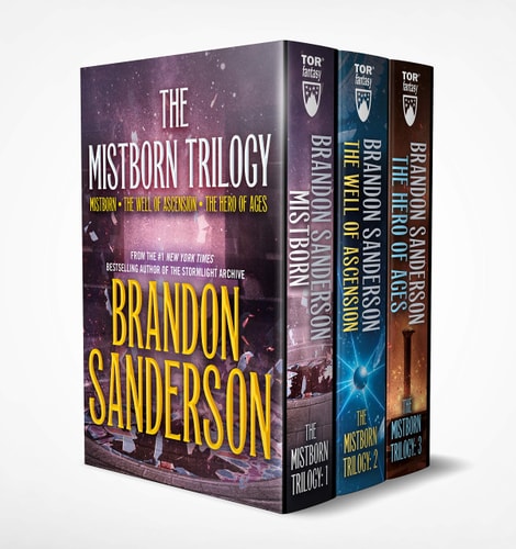 [9781250267177] Mistborn Boxed Set | 3 Volume set | The Well of Ascension, Hero of Ages (The Mistborn Saga)