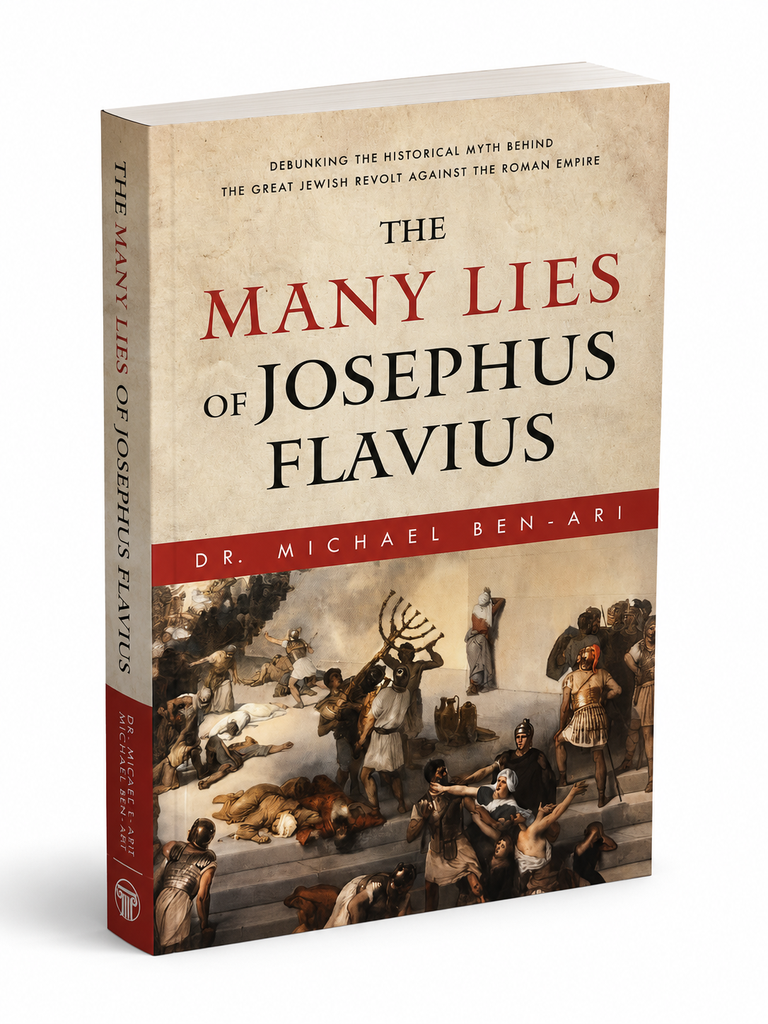 [9789655981094] The Many Lies of Josephus Flavius - Debunking the Historical Myth Behind the Great Jewish Revolt Against the Roman Empire