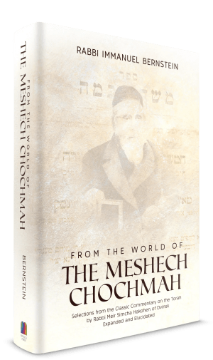From the World of the Meshech Chochmah - On the Weekly Parsah