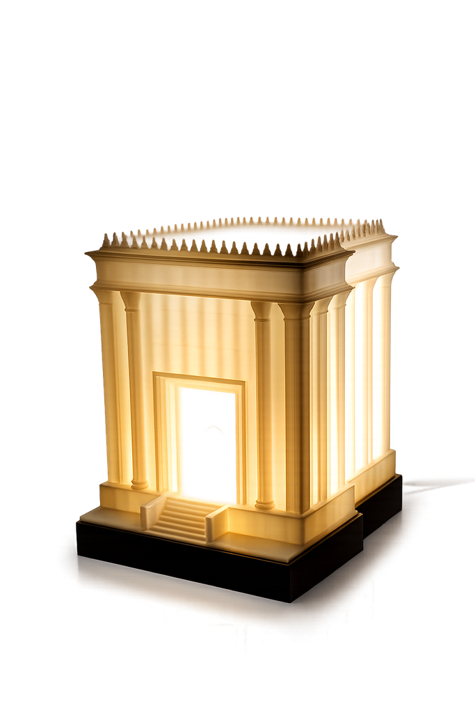 3D Printed Beit Hamikdash Lamp