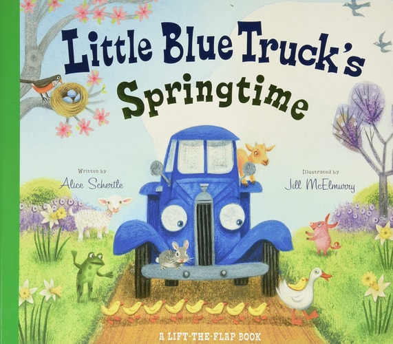 Little Blue Truck's Springtime | A Lift-the-flap Book