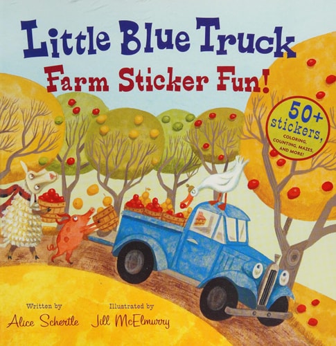 [9780544066878] Little Blue Truck Farm Sticker Fun!