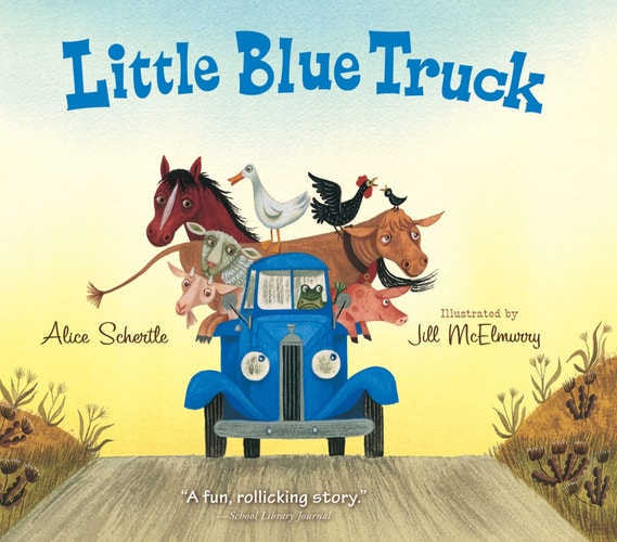 [9780358451228] Little Blue Truck | Board Book
