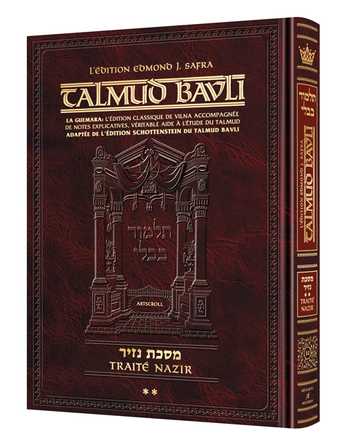 Nazir Partie 2 | Édition française du Talmud | Grand Format