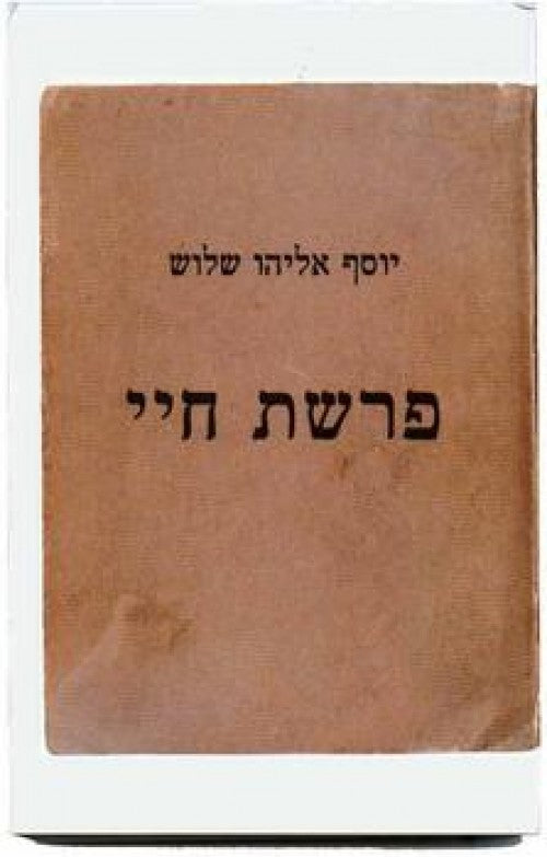 פרשת חיי | יוסף אליהו שלוש