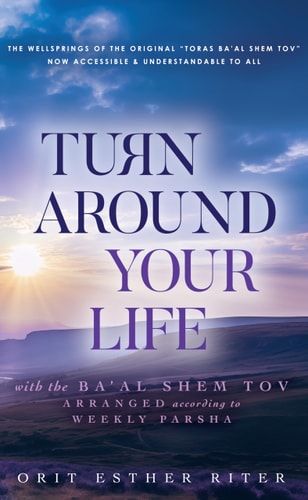 [9781568717135] TURN AROUND YOUR LIFE with the Ba'al Shem Tov | On the Weekly Parsha