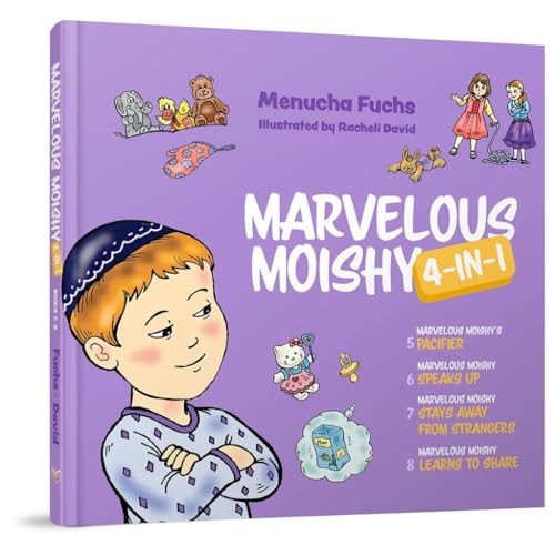 Marvelous Moishy 4 in 1 (Books 5 - 8)