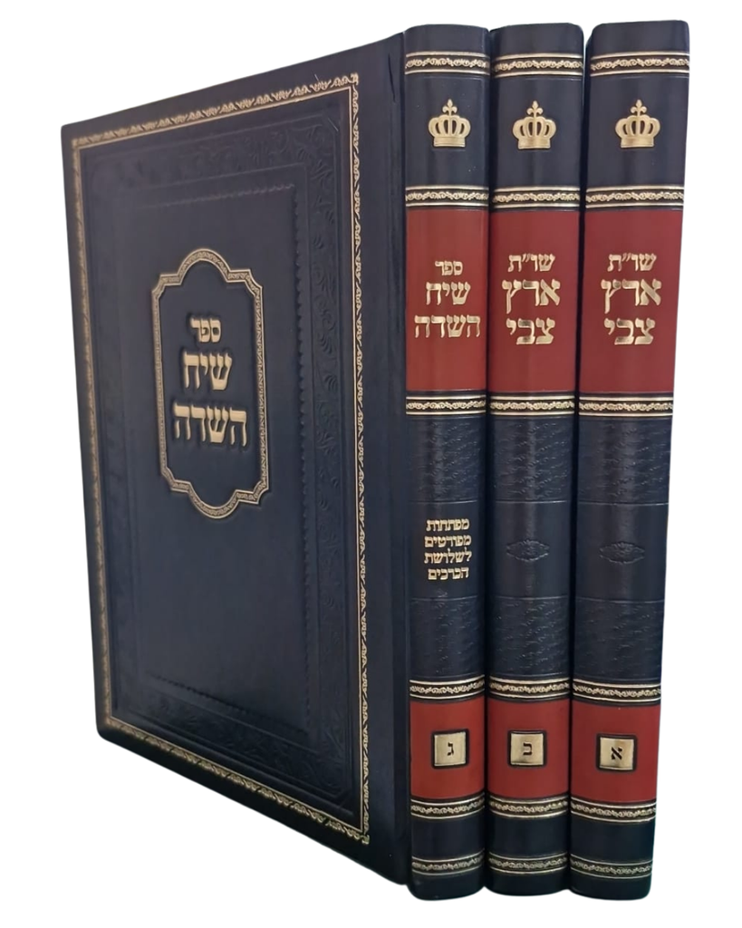 שו"ת ארץ צבי + ספר שיח השדה | סט 3 כרכים
