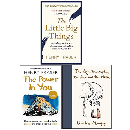 [9780062976581] The Little Big Things, The Power in You, The Boy The Mole The Fox and The Horse 3 Books Collection Set