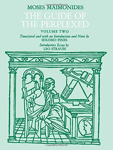 [9780226502311] The Guide of the Perplexed - Moreh Nevukhim | Volume 2