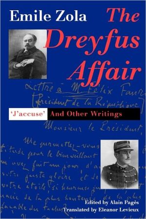 [9780300073676] The Dreyfus Affair: "J`Accuse" and Other Writings