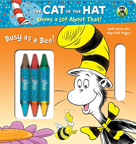 [9780307930118] Busy as a Bee! (Dr. Seuss/Cat in the Hat) (Write-On/Wipe-Off Activity Book)