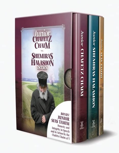 [9798886730340] Junior Chafetz Chaim/Shmiras Halashon Series Slipcased Set