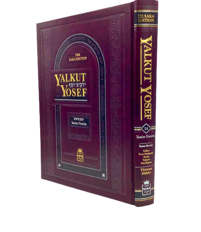 [3740] Laws of Yamim Nora'im | Volume 14 Yalkut Yosef Series