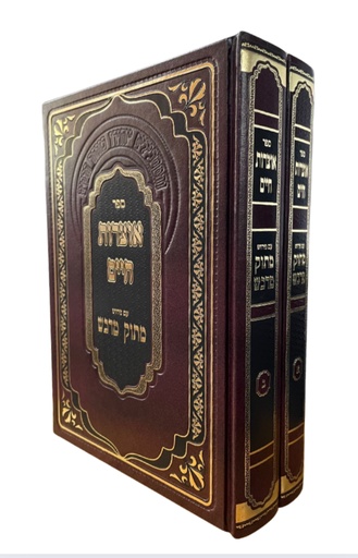 [4672] אוצרות חיים - עם פירוש מתוק מדבש | סט 2 כרכים