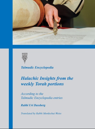 [5015] Halachic Insights from the Weekly Torah Portion