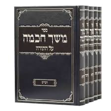 [5933] סט / משך חכמה / יהודה קופרמן / 5 כרכים