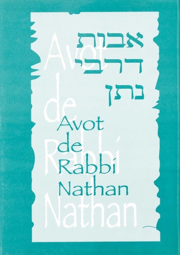 [6600] AVOT DE RABBI NATHAN