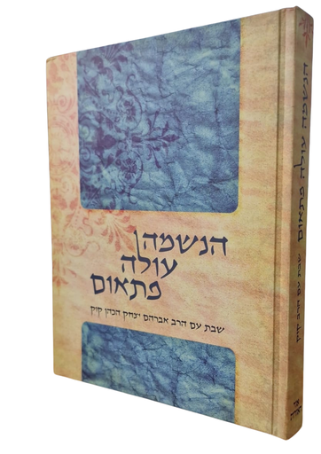 [7146] הנשמה עולה פתאום / שבת עם הרב קוק