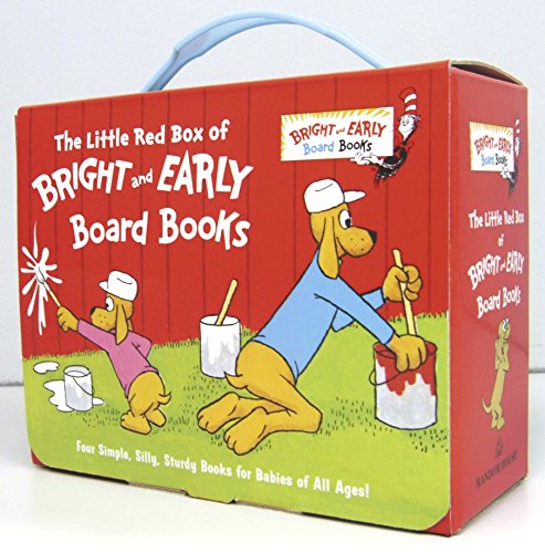[9780385392075] The Little Red Box of Bright and Early Board Books: Go, Dog. Go!; Big Dog . . . Little Dog; The Alphabet Book; I'll Teach My Dog a Lot of Words (Bright & Early Board Books(TM))